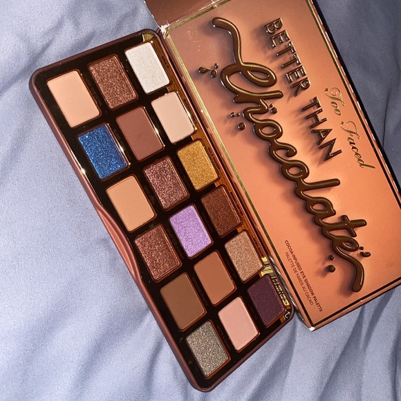 Better Than Chocolate 🍫 Too Faced Cocoa Infused Eye Shadow Palette • 18 Shades - Picture 11 of 11